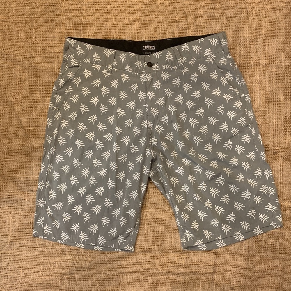 Trunks Gray With Print Multi-Functional Lightweig… - image 1